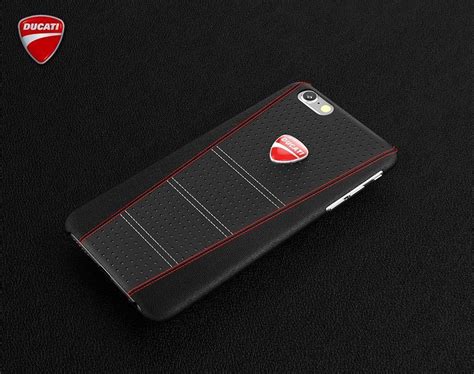 Ducati ® Apple iPhone 8 SCRAMBLER Series Genuine Leather Back Cover ...