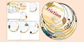 Friction for Grade 3 Worksheet - Forces and Motion