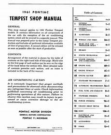 online auto repair manual 1961 pontiac tempest lane 1961 pontiac tempest shop manual gen information page 2 of 5 online auto repair manual 1961 pontiac tempest lane 1961 pontiac tempest shop manual gen information page 2 of 5