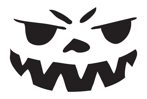 Pumpkin Carving Stencils Scary