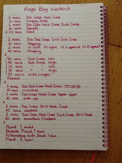 Boxing Workout Routine 的图像结果