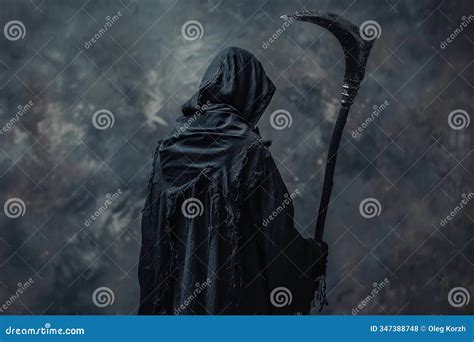 Scary Grim Reaper, Creepy Death Monster Demon Happy Halloween Horror ...