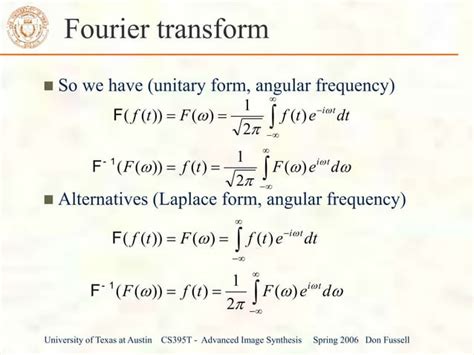 Image result for Fourier Transformation Example
