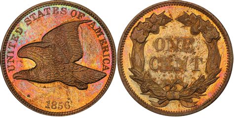 1856 1C Flying Eagle S-4 (Proof) Flying Eagle Cent - PCGS CoinFacts