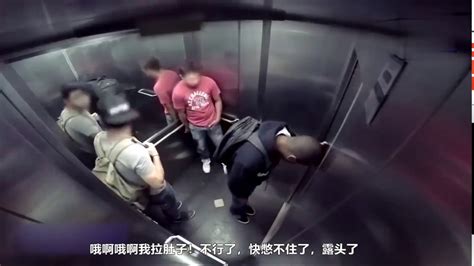 恶搞：老外电梯里内急喷路人满脸屎，“受害人”当场就崩溃了