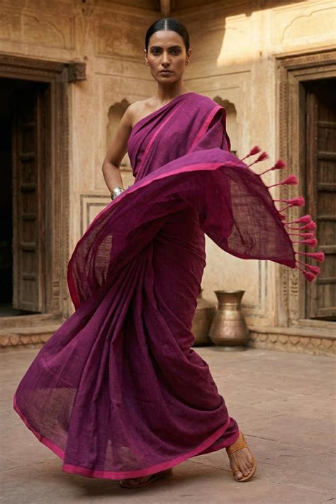 Vibrant Magenta Pure Cotton for Modern Elegance – Indidha