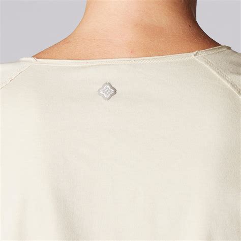 Women's Gentle Yoga Organic Cotton T-Shirt - Beige