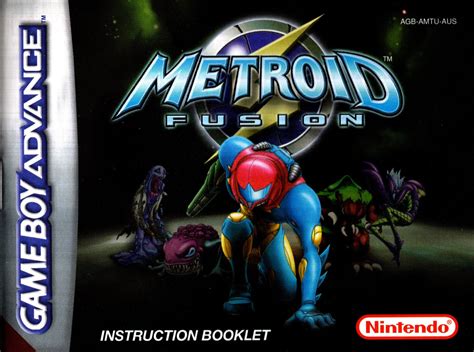Manual - Metroid Fusion - GBA - Super Retro - Manuals