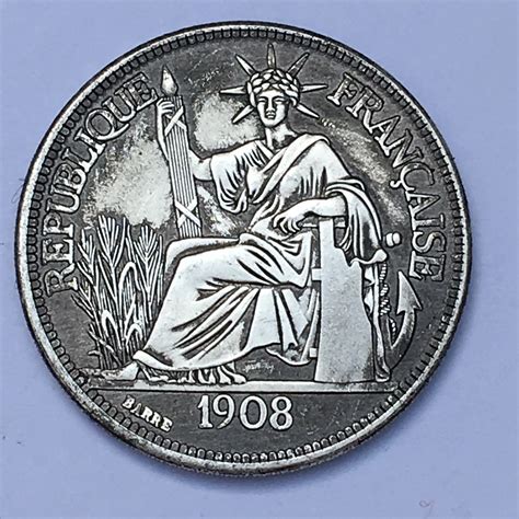 Republique Francaise 1908 Indo Chine Francaise Titre Poids 27 Gr ...