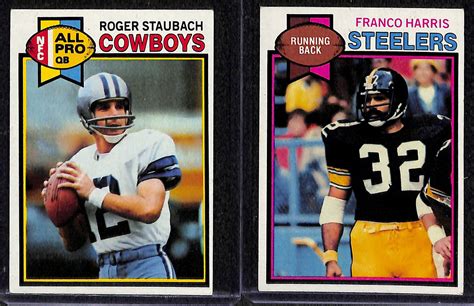 Lot Detail - Lot of 700+ Topps Football Cards from 1970, 1978, & 1979 w ...
