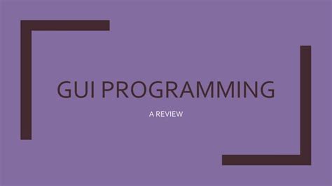 Image result for GUI Programming