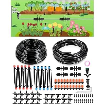 Toki-dot Drip Irrigation System for Watering Garden: 230FT India | Ubuy