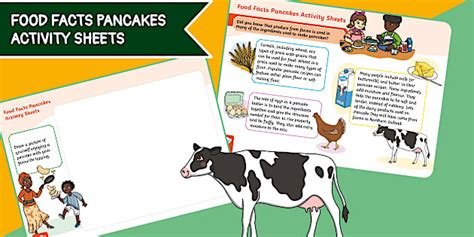 NI Food Facts Pancakes Activity Sheets