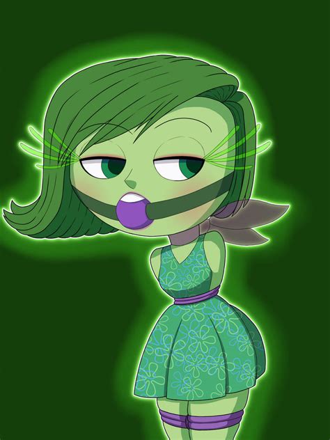 Disgust -Inside out- by LandeRam on DeviantArt