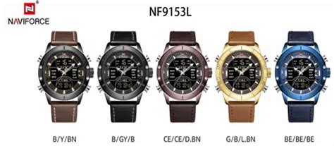 Naviforce Analog Watch - NF9172 Naviforce Dual Time Digital Analog ...