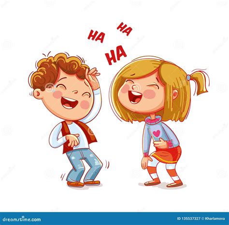 Children Laughing Clip Art