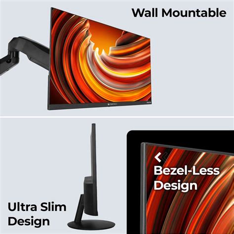 ZEBRONICS 54.61 cm (22 inch) Full HD VA Panel with VGA, HDMI, 16.7 ...