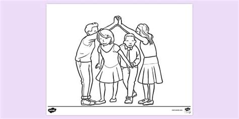 Printable Dance Colouring Page | Colouring Sheets