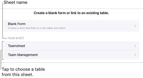 Enter data using forms in Numbers on iPad - Apple Support (IN)