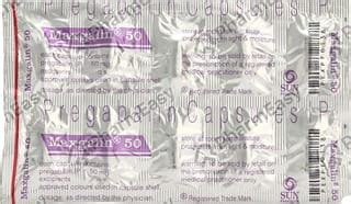Maxgalin 50 MG Capsule (10): Uses, Side Effects, Price & Dosage | PharmEasy