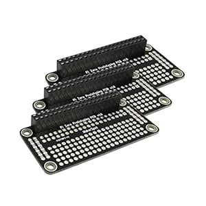 MakerSpot RPi Raspberry Pi Zero W Protoboard Breadboard HAT Soldered ...