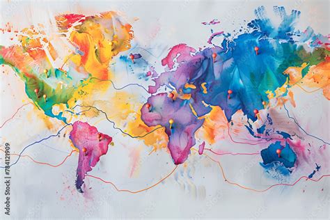 Artistic World Map 的图像结果