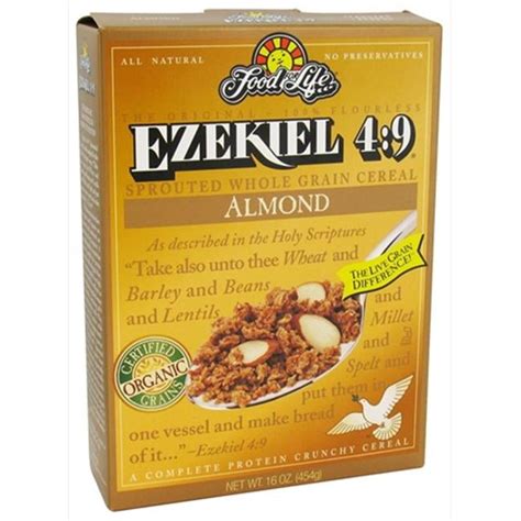 Buy Food For Life Ezekiel 4:9 Almond Cereal 16 Oz -Pack of 6 Online at ...