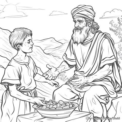 Abraham And Isaac Sacrifice Coloring Pages [2025]
