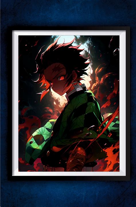 Tanjiro Rage Poster || Demon Slayer Poster – GeekyGallery