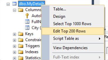 Image result for How to Delete Record in a Table in SQL Server Using GUI