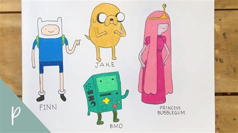 Adventure Time Simple Drawing 的图像结果