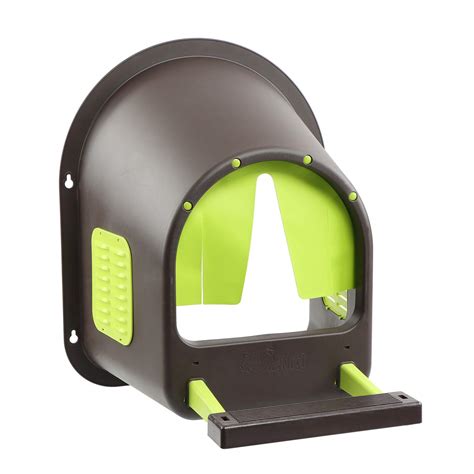 Rural365 Single Chicken Nesting Box 4-Pack, Plastic - Curtained Nest ...