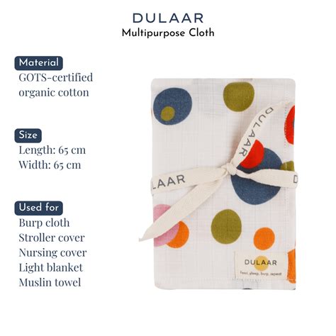Organic Muslin Multipurpose Cloth – Totdot