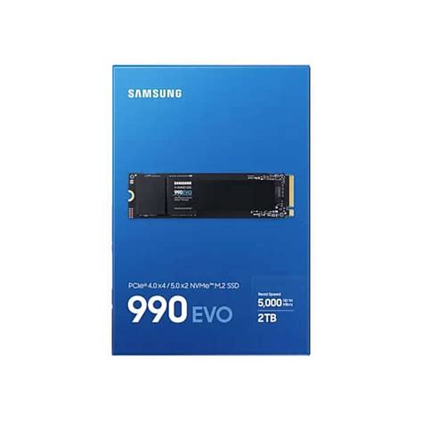 Samsung 990 EVO 2TB M.2 NVMe Gen4 SSD MZ-V9E2T0BW