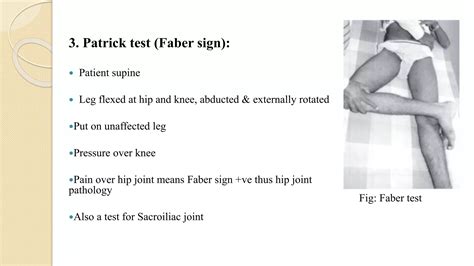 Hip examination | PPTX | Death, Injury, or Military Conflict ...