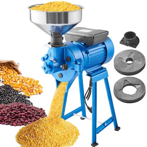 Buy VEVOR Electric Grain Mill Grinder, 1500W 110V Spice Grinders ...