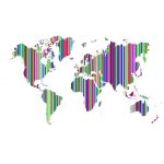 Vertical World Map Animation SVG 的图像结果