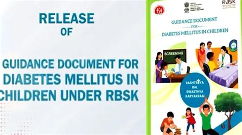 Union Health Ministry Introduces Comprehensive Childhood Diabetes Care ...