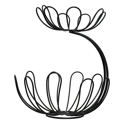 Buy Floral 2 Tier Fruit Basket Online at Best Price in India - Nestroots