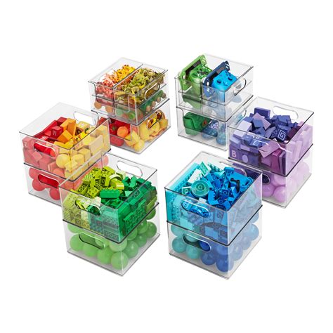 The Home Edit 20 Piece Edit, Clear Plastic Modular | Ubuy India