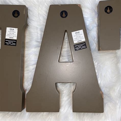 Hobby Lobby | Accents | Hobby Lobby Wood And Tin Letter Eat Wall ...