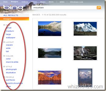 Blank Bing Page 的图像结果