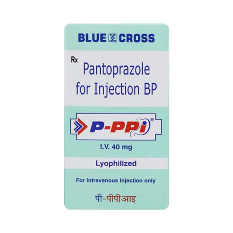 P Ppi 40 MG Powder For Injection (1): Uses, Side Effects, Price ...
