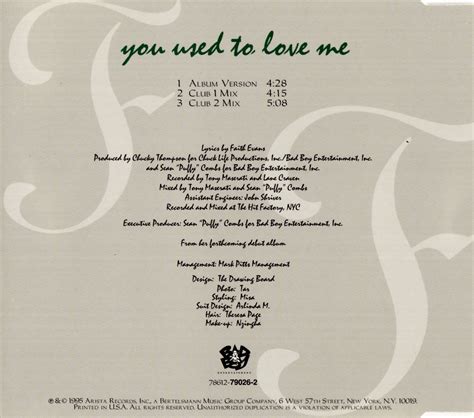 Where You Used To Love Me