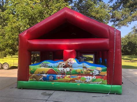 Barnyard Petting Zoo Inflatable Rental for Parties and Events