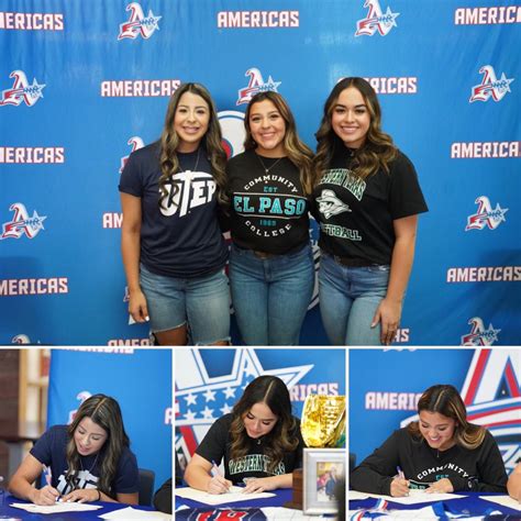 Socorro ISD on Twitter: "Three Americas High School student-athletes ...