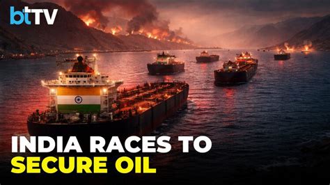 India in urgent talks with Iran as oil, LPG tankers stranded near ...