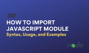 JavaScript Module Include 的图像结果