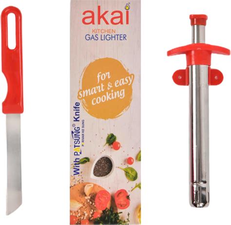 Pigeon Gas Lighter Smart with free 1 knife : Amazon.in: Home & Kitchen