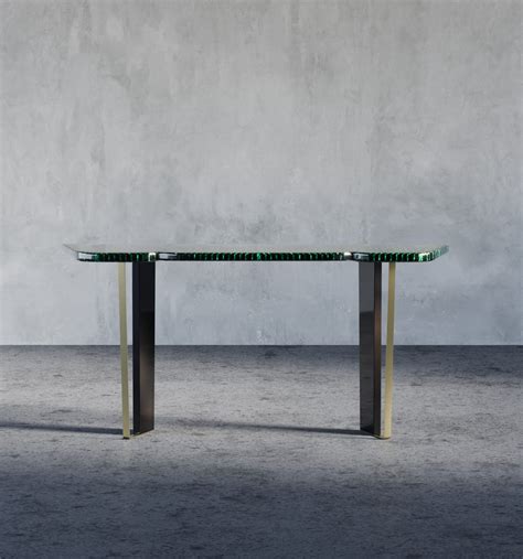 Emerald Envy Entryway Console – Ziba Homes India